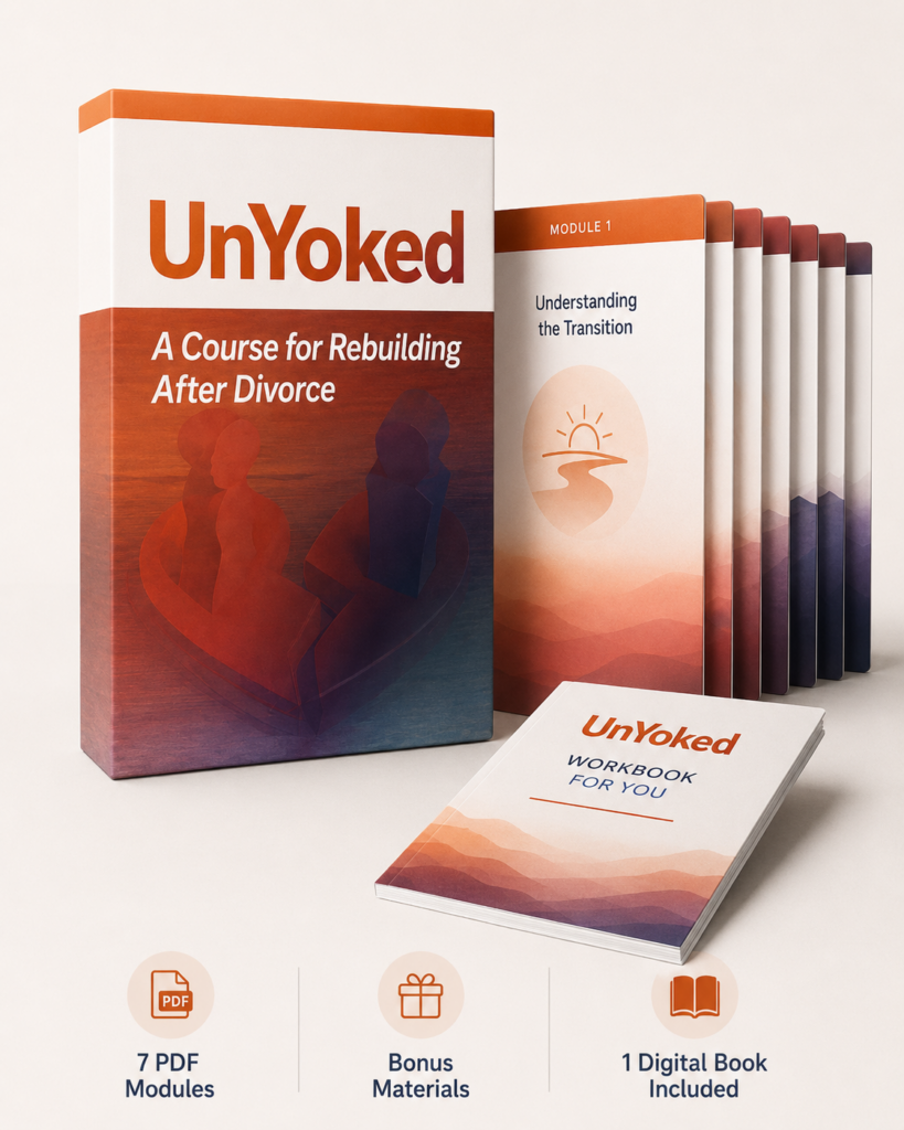 UnYoked Divorce Recovery Course product bundle